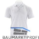 FRUIT OF THE LOOM Polo-Shirt Piqu� Type F502 grau meliert XL