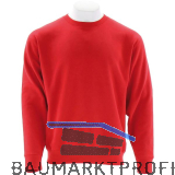 FRUIT OF THE LOOM Sweater Premium Type F324N rot L