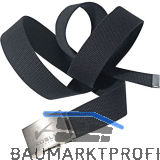 K�BLER G�rtel aus Kofferband 8401 schwarz L�nge 115 cm