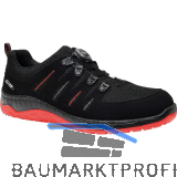 ELTEN Sicherheitshalbschuh Maddox BOA Black-Red low ESD S3 45