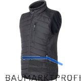 K�BLER Hybridweste Form 7342 schwarz/dunkelgrau 4XL
