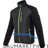 K�BLER Hybridjacke Form 1342 schwarz/neongr�n XS