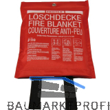 GLORIA Feuerl�schdecke aus Glasfasergewebe 1100 x 1100 mm DIN EN 1869:2001