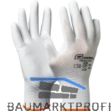GEBOL Schutzhandschuh Micro Flex wei� Gr��e 8