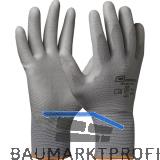 GEBOL Schutzhandschuh Micro Flex grau Gr��e 11