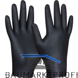 GEBOL Einweghandschuhe Black Nitril ungepudert Gr��e XL - 80 St�ck