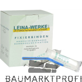 LEINA Fixierbinde elastisch wei� DIN 61634-FB 10 cm breit 4 m lang