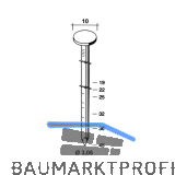 ALSAFIX Dachpappnagelrollen L�nge 25 mm Drahtgebunden 16 Grad (7200 St�ck)
