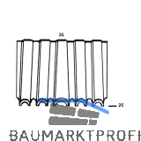 ALSAFIX Wellenn�gel Type WN35 25 mm verzinkt Wellenst�rke 3 mm (5000 St�ck)