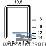 ALSAFIX Klammern Type PF 12 mm aus Stahldraht verzinkt (4000 St�ck)