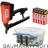 ALSAFIX Gasnagler SET F22/35 10.000 N�gel inkl. 10 Gaskartuschen