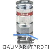 JWL Stahlkupplung DN 7,8 mit PUR Anschluss 5x8 mm