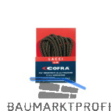 COFRA Schuhb�nder schwarz/braun 110 cm