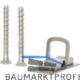 MARK Anschlagpunkt GekkoSpeed EN795 95x50x14mm sofort einsetzbarBeton/Vollziegel