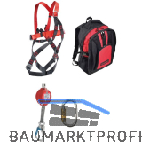 TEUFELBERGER Hubsteiger Set mit Ergo Click im Rucksack Nennlast 130 kg