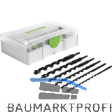 FESTOOL Schlangenbohrer-Set SYS3 S 76-SB CE-SORT/6 6-teilig