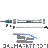 MAKITA Beutelhalterohr Aluminium L�nge 530 mm f�r Schlauchbeutel 600 ml