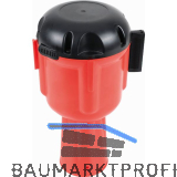 Gurtabroller rot/wei� gestreift, Gurtl�nge 9 m