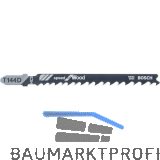 BOSCH Stichs�geblatt T144D Holz - 100 St�ck