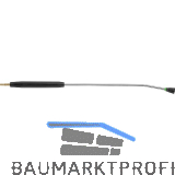 KR�NZLE Edelstahllanze gekr�pft mit Flachstrahld�se