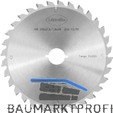 LAMELLO S�geblatt HW � 200 mm Z32 f�r Schnitte in Alurahmen