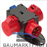 PCE Kompaktverteiler St.Anton 1 x 250V/2 x 400V IP44