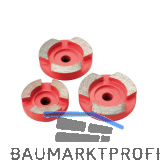 PROTOOL Schleifteller Dia Abrasiv D44/35 (3 St�ck)