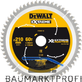 DEWALT Kreiss�geblatt XR Extrem Runtime HM � 210 x 1,8 x 30mm Z�hne 60 (WZ/FZ)