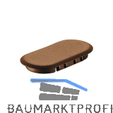 FESTOOL Abdeckkappe SV-AK D14 brn1 Farbe dkl. braun (32 St�ck)