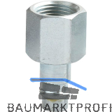 JWL Euro Druckluft Stecknippel aus Stahl mit Innengewinde 1/2"