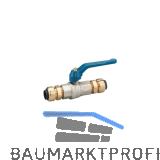 SCHNEIDER Luftabsperrhahn f�r 18 mm Druckluftrohr