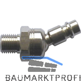 Drehgelenkstecker Stahl DN 7,2 AG 1/2" L�nge 56,7 mm