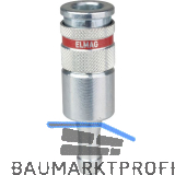 JWL Stahlkupplung DN 7,8 mit Schlaucht�lle � 10 mm