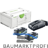 FESTOOL Akku-Starterset SYS 18 Volt / 2x 8,0 Ah SCA 16