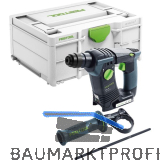 FESTOOL Akku-Bohrhammer BHC 18 Li Basic 18 Volt Li-Ion