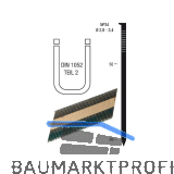 Nagelstreifen NP34 3,1 x 90 mm HBK blank geharzt Papiergebunden 34 Grad