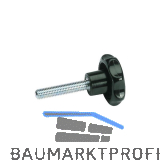 Sterngriff aus Kunststoff Au�en � 25 mm mit Gewindestift M 5 x 10 mm