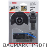 BOSCH Starlock Basis Holz Set 3 teilig
