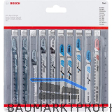 BOSCH Stichs�geblatt-Set All in One 10-teilig