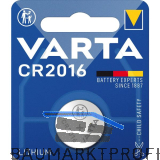 VARTA Batterie Knopfzelle CR2016 3 Volt (1St)