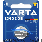 VARTA Batterie Knopfzelle CR2025 3 Volt (1St)