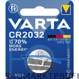 VARTA Batterie Knopfzelle CR2032 3 Volt (1St)