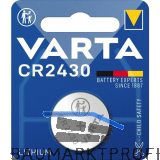 VARTA Batterie Knopfzelle CR2430 3 Volt (1St)