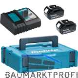 MAKITA Akku-Powerkit 18 Volt / 2 St�ck 6,0 Ah Akkus und Ladeger�t DC18RC