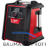 MILWAUKEE Netz/Akku-Radio M18 RC/0 f. Akku 18 Volt und Netz 220-240 V