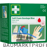 CEDERROTH Soft Foam Bandage Rolle Farbe blau L�nge 450 cm Breite 6 cm
