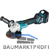 MAKITA Akku-Winkelschleifer DGA511RTJ 18 Volt / 5,0 Ah (IEC) Li-Ion