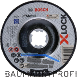 BOSCH Trennscheibe f�r Metall X-LOCK gekr�pfte Form 125 x 2,5 x 22,23 mm