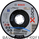 BOSCH Trennscheibe f�r Metall X-LOCK gerade Form 125 x 2,5 x 22,23 mm