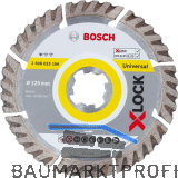 BOSCH X-LOCK Diamant-Trennscheibe Standard for Universal 125x2,0 mm